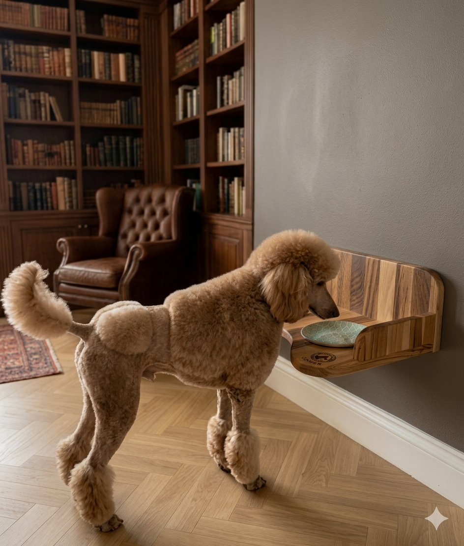 Ergonomische Fressposition – natürliche Kopfhaltung mit Design4MyDog